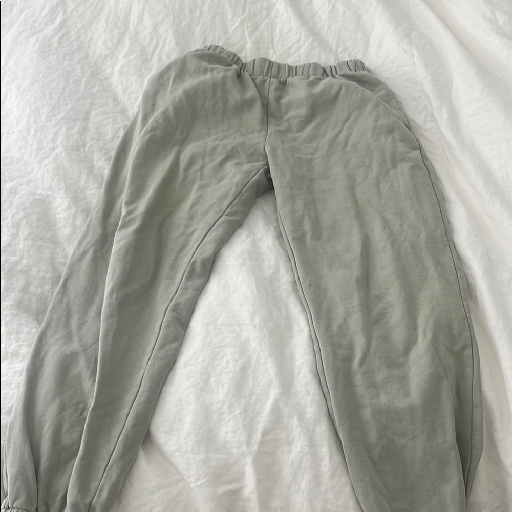 BRANDY MELVILLE sage green sweats